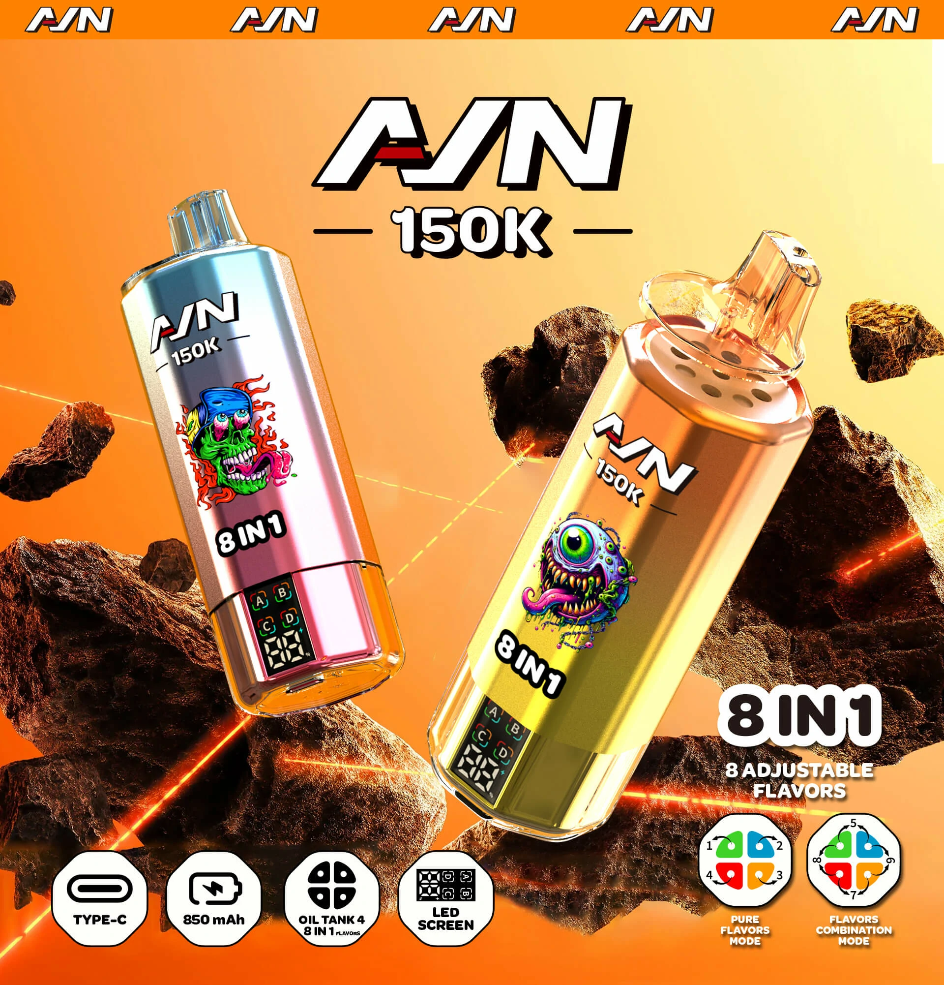 AIVONO 150000 puffs AIM AVN Disposable Vape