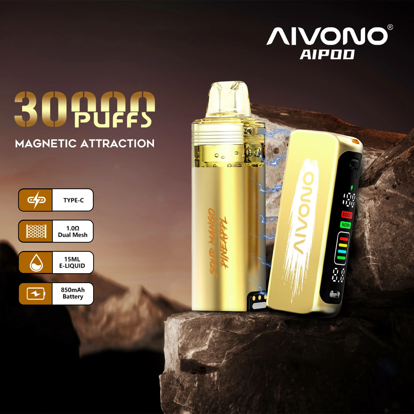 AIVONO 30000 puffs AIM AIPOD KIT Disposable Vape