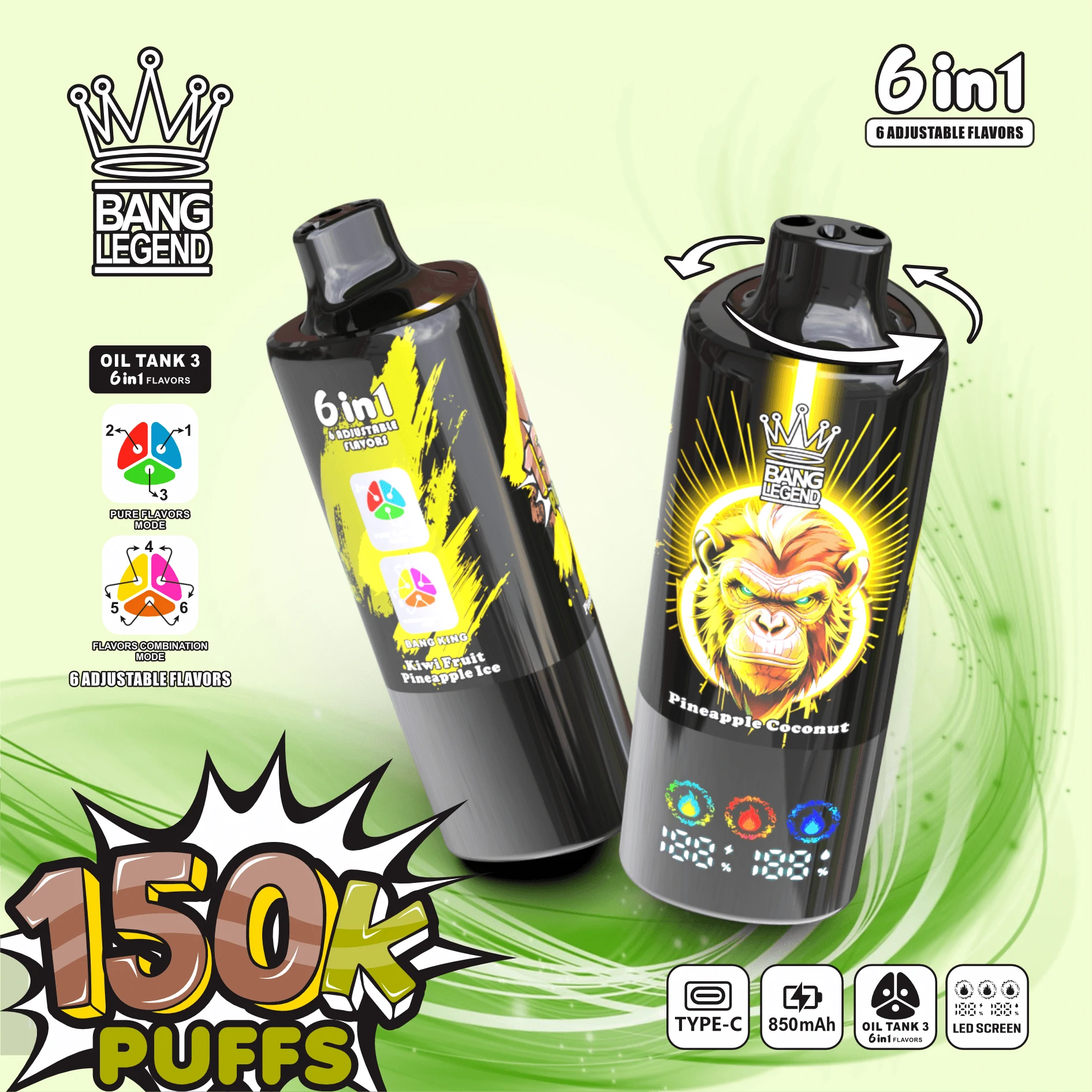 Bang 150000 puffs Legend Disposable Vape