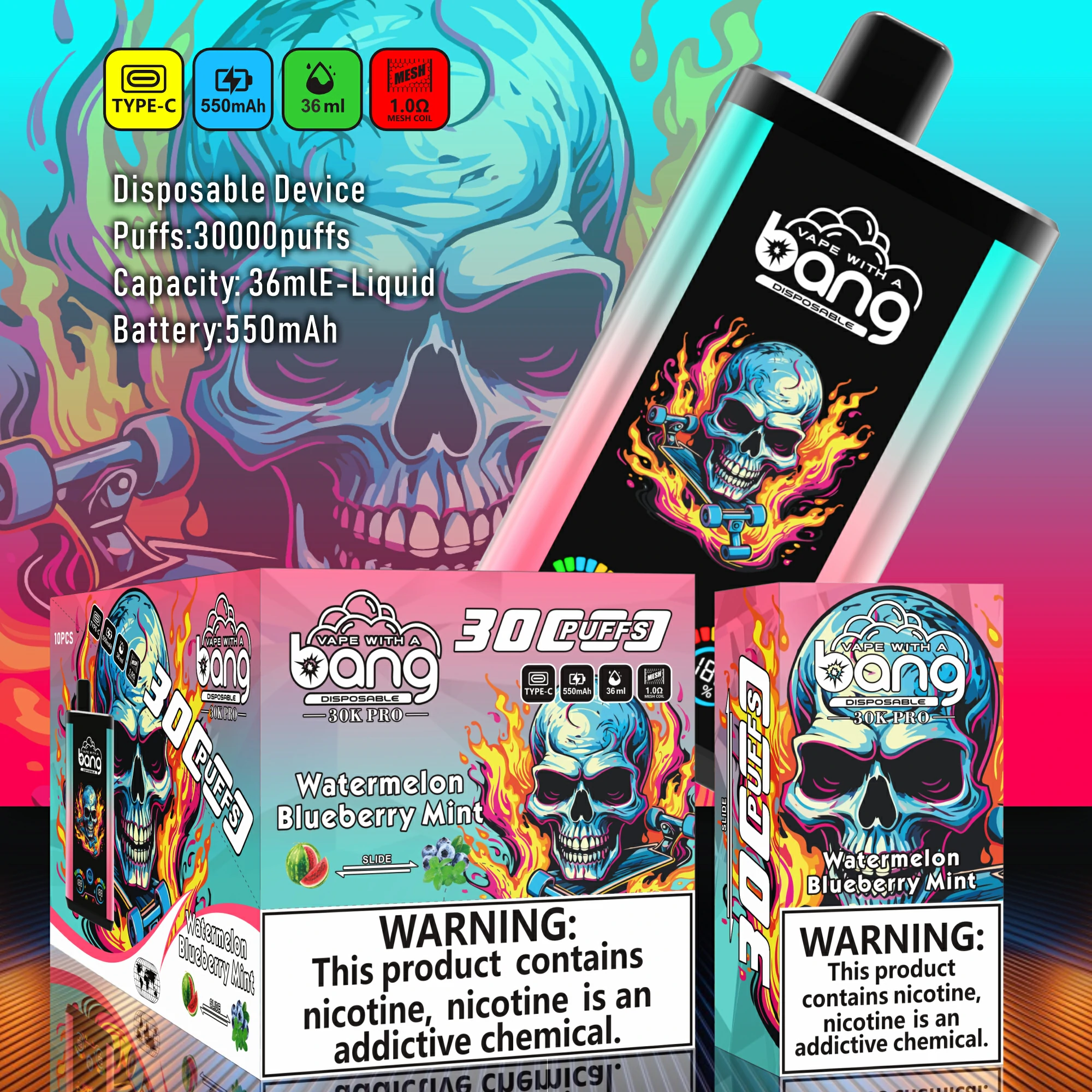 Bang 30000 puffs B30S Disposable Vape