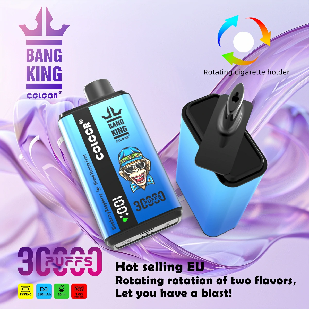 Bang 30000 puffs King 2-in-1 Disposable Vape