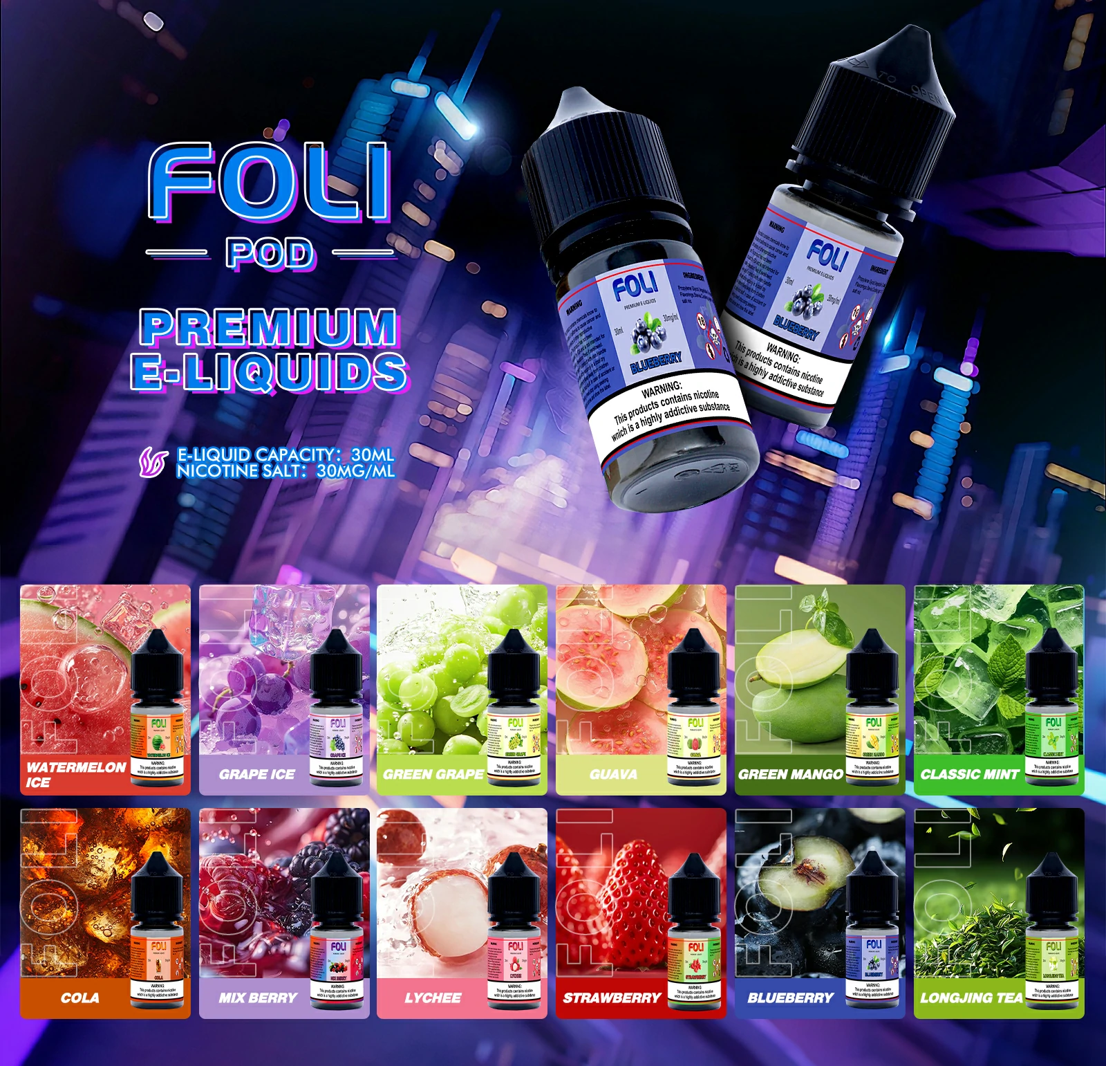 Foli 30ml E-Liquid