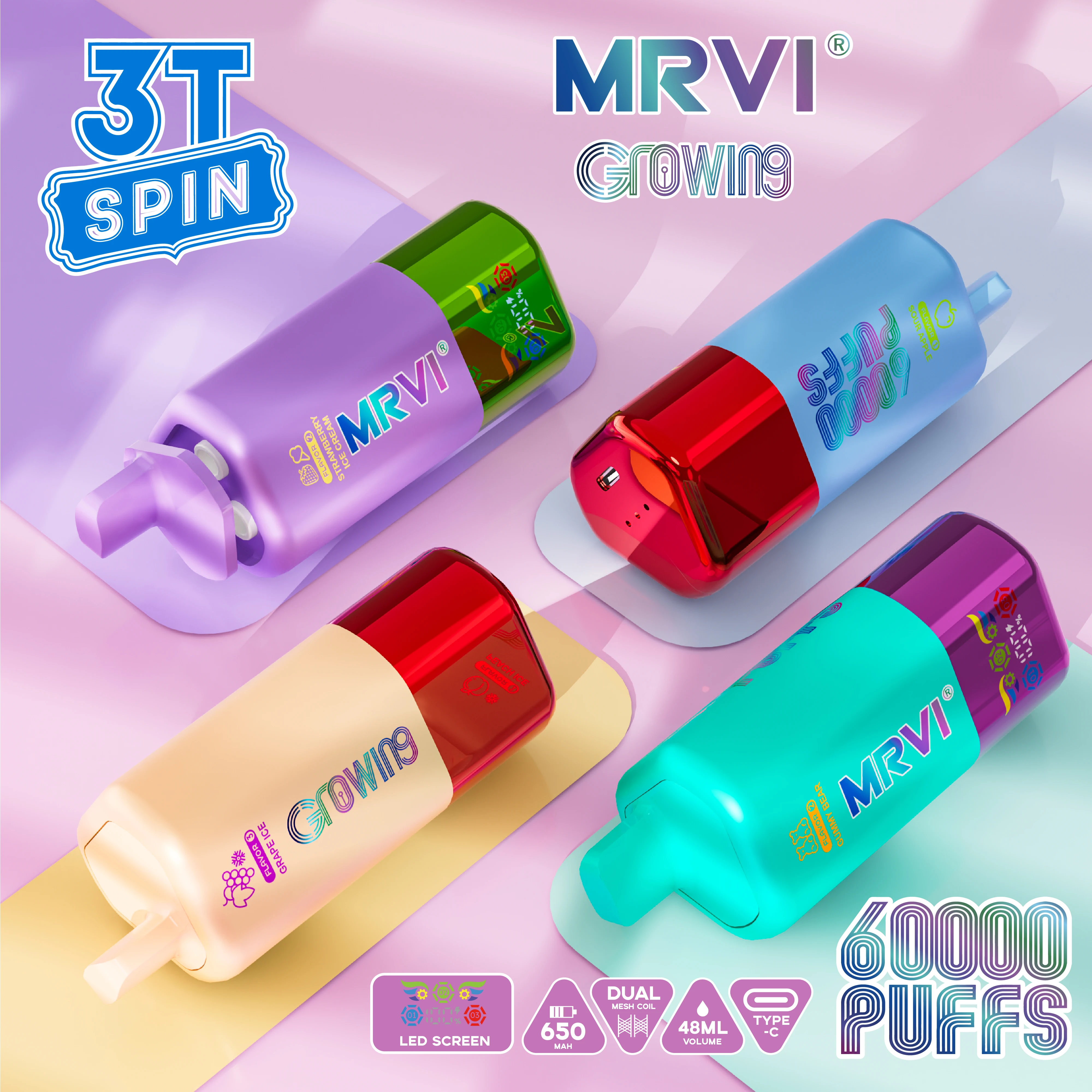 MRVI 60000 puffs Disposable Vape