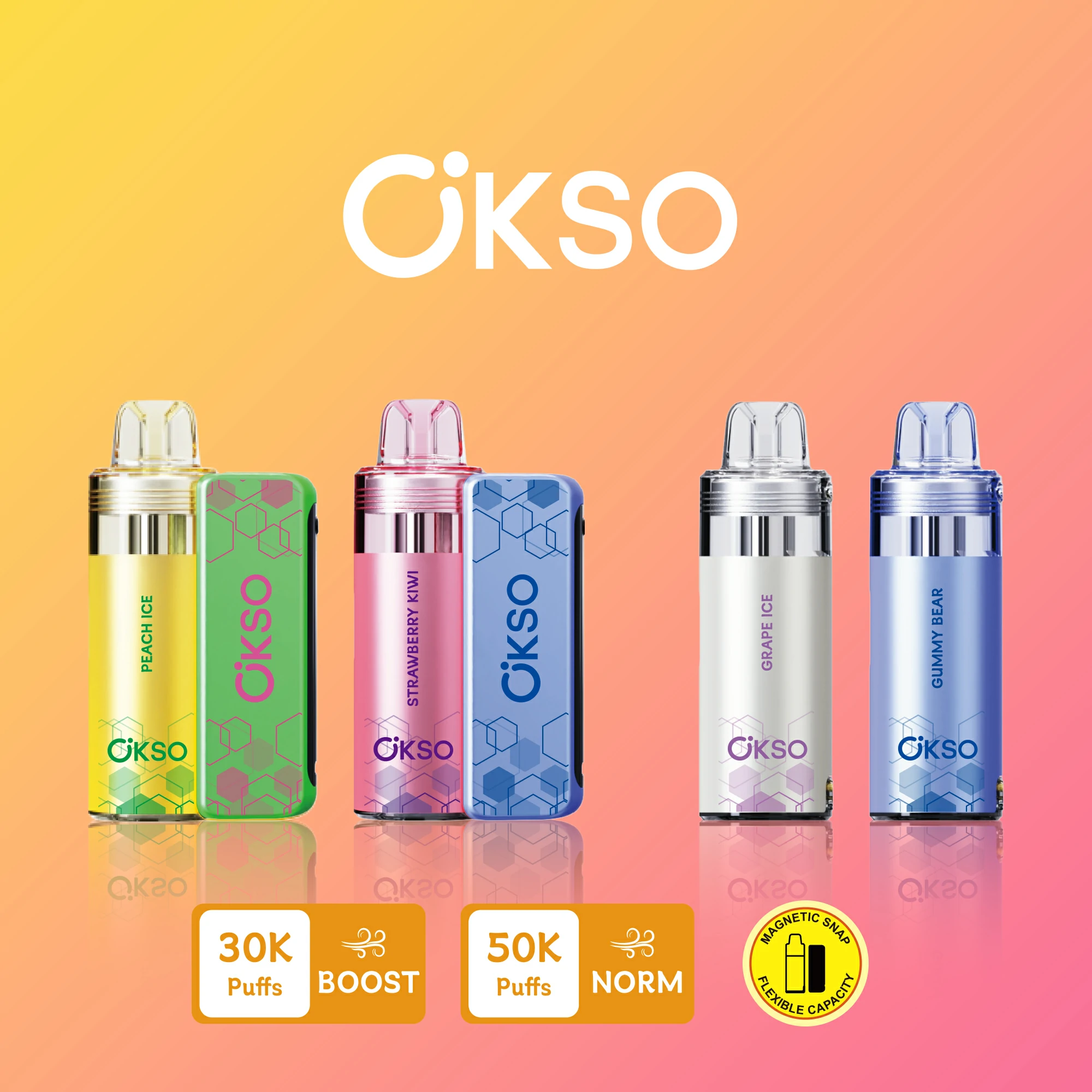 Okso 50000 puffs SWITCH KIT Disposable Vape