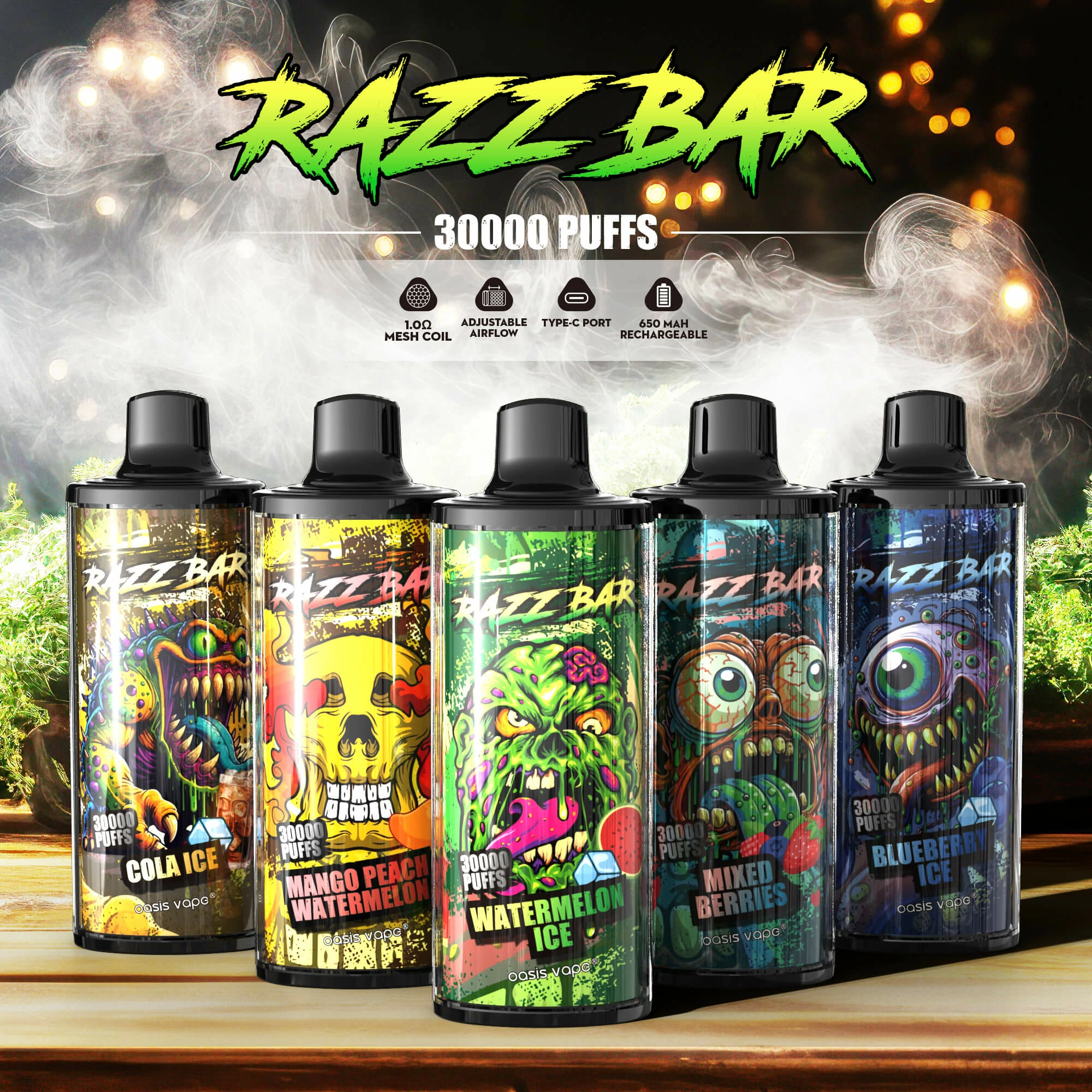 Razz Bar 30000 puffs Disposable Vape