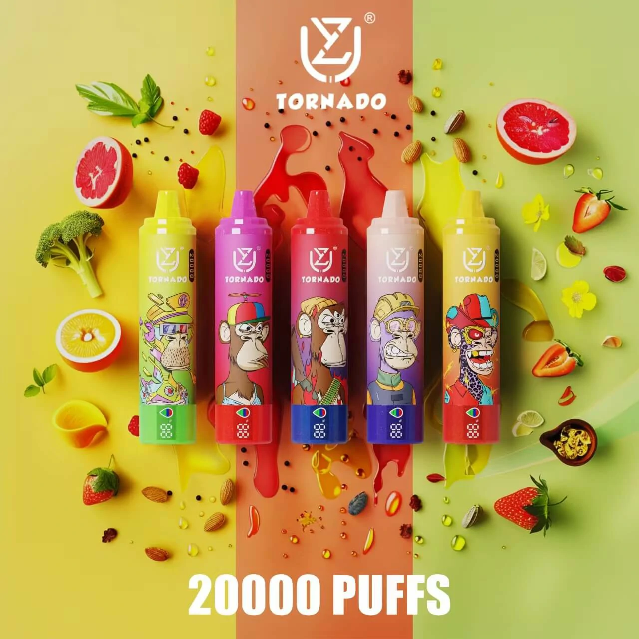 UZY 20000 puffs Tornado Disposable Vape